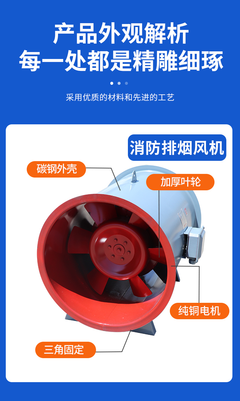 HTF轴流消防高温排烟风机(图6)