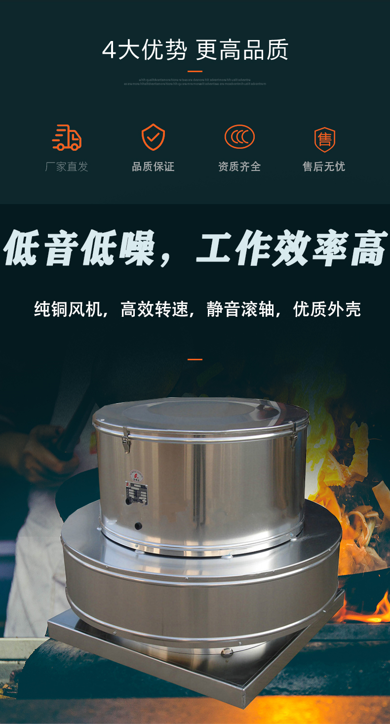 全铝制屋顶风机(图2)